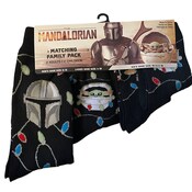 Wholesale - 4pk THE MANDALORIAN FAMILY CREW SOCKS 4-ASST SIZE, UPC: 193159175207